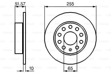 Тормозной диск AUDI A3 (8P1) / SKODA YETI (5L) / VW GOLF V (1K1) / SEAT LEON (5F1) 2003-2019 г.
Тормозной диск AUDI A3 (8P1) / SKODA YETI (5L) / VW GOLF V (1K1) / SEAT LEON (5F1) 2003-2019 г.