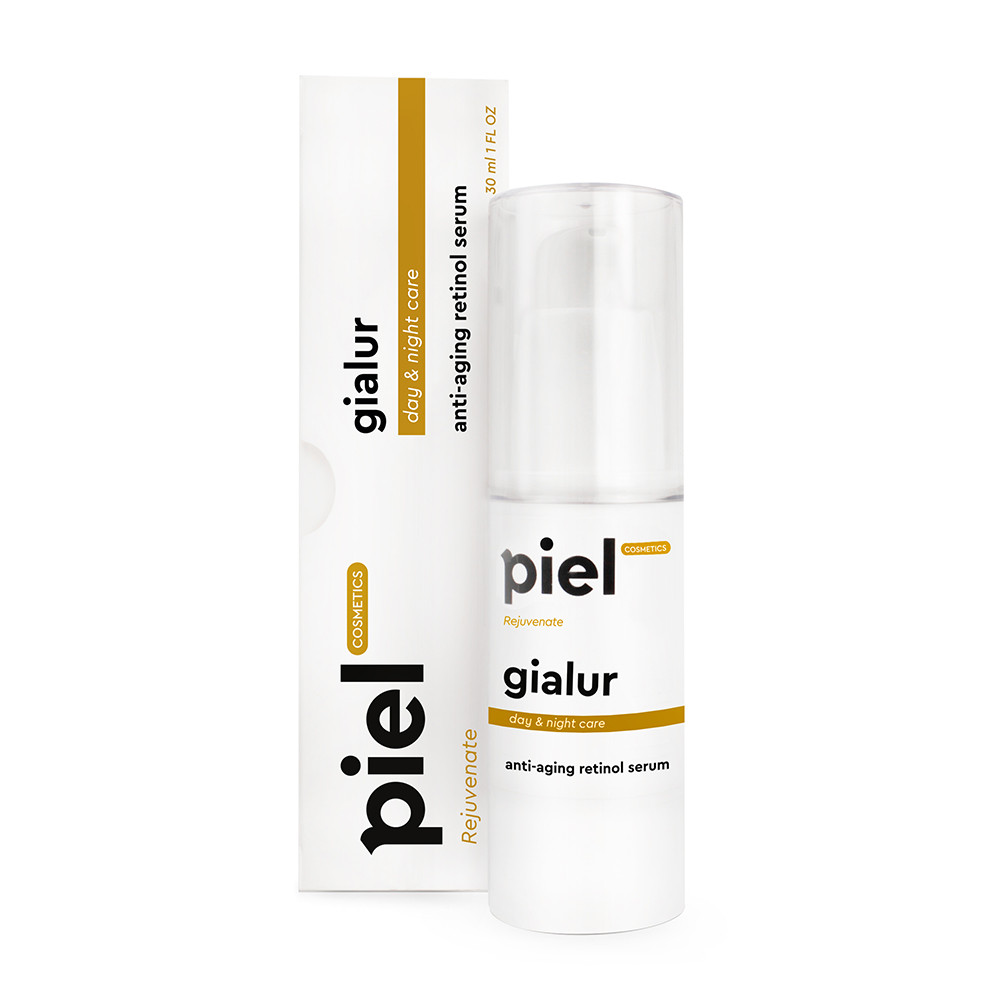 Омолоджуюча сироватка з еластином, колагеном і ретинолом Piel Cosmetics Gialur Rejuvenate Serum 30 мл
Омолоджуюча сироватка з еластином, колагеном і ретинолом Piel Cosmetics Gialur Rejuvenate Serum 30 мл