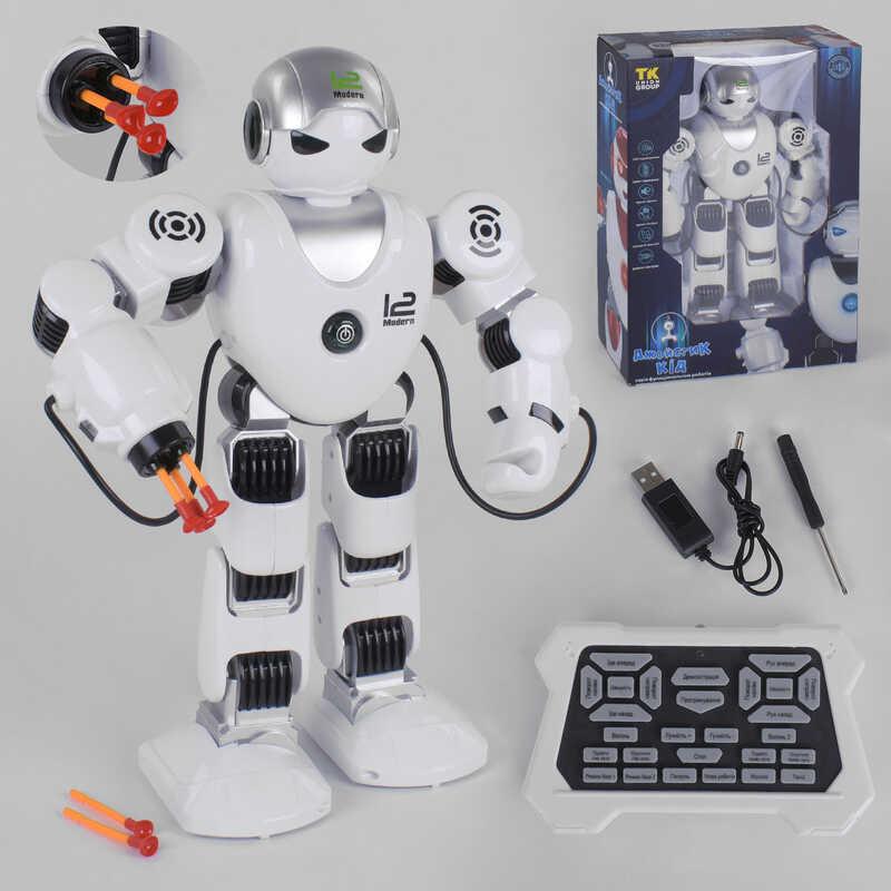 Робот UKA-A 0104-1 (8) ""TK Group"" свет, звук, ходит, стреляет, танцует, поет, украинская озвучка, в коробке
Робот UKA-A 0104-1 (8) ""TK Group"" свет, звук, ходит, стреляет, танцует, поет, украинская озвучка, в коробке