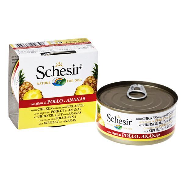 Schesir Chicken Pineapple 150 г х 10 шт ШЕЗИР КУРИЦА С АНАНАСОМ натуральный влажный корм для собак супер
Schesir Chicken Pineapple 150 г х 10 шт ШЕЗИР КУРИЦА С АНАНАСОМ натуральный влажный корм для собак супер