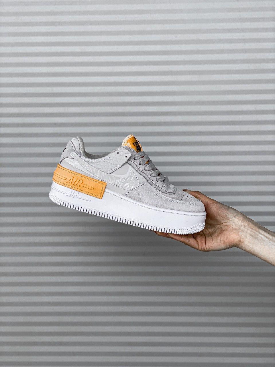 Женские кроссовки Nike Air Force 1 Shadow Grey Yellow / Найк Аир Форс Шадоу 1 Серые Желтый 37, Серый
Женские кроссовки Nike Air Force 1 Shadow Grey Yellow / Найк Аир Форс Шадоу 1 Серые Желтый 37, Серый