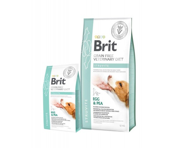 Brit GF VetDiets Dog Struvite при мочекаменной болезни с яйцом, индейкой, горохом и гречкой 12 кг
Brit GF VetDiets Dog Struvite при мочекаменной болезни с яйцом, индейкой, горохом и гречкой 12 кг