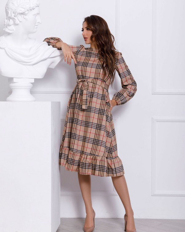 Бежевое клетчатое платье с воланом Платья, Passion for fashion, Байка, S, 80% шерсть, 20% полиэстер, Повседневный, мультиколор
Бежевое клетчатое платье с воланом Платья, Passion for fashion, Байка, S, 80% шерсть, 20% полиэстер, Повседневный, мультиколор