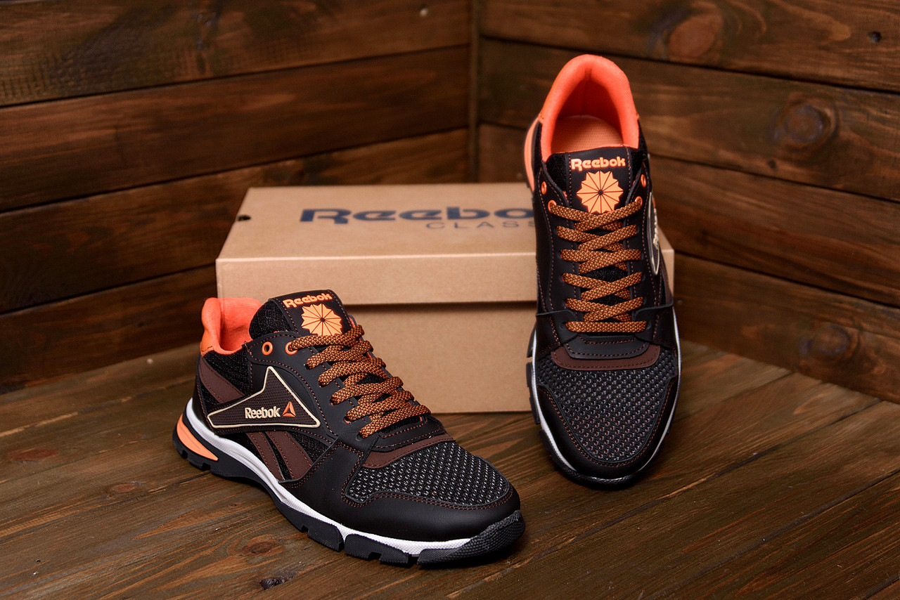 Коричневые мужские кожаные летние кроссовки сетка Reebok Street Style Brown реплика, Коричневый
Коричневые мужские кожаные летние кроссовки сетка Reebok Street Style Brown реплика, Коричневый