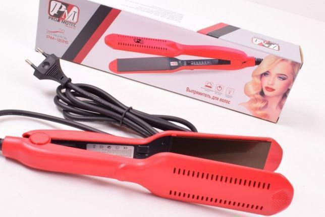 Утюжок для волос Promotec PM1226, укладка, выпрямитель, стайлер, щипцы, хороший прибор для укладки волос
Утюжок для волос Promotec PM1226, укладка, выпрямитель, стайлер, щипцы, хороший прибор для укладки волос