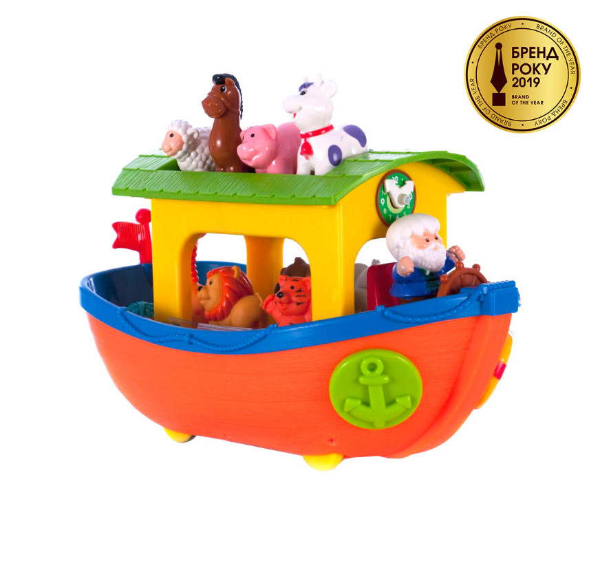 Игровой набор Kiddieland «Ноев ковчег» каталка-сортер, 12 стишков, песенка, легенда Ноя, чудо-пианино, звуки
Игровой набор Kiddieland «Ноев ковчег» каталка-сортер, 12 стишков, песенка, легенда Ноя, чудо-пианино, звуки