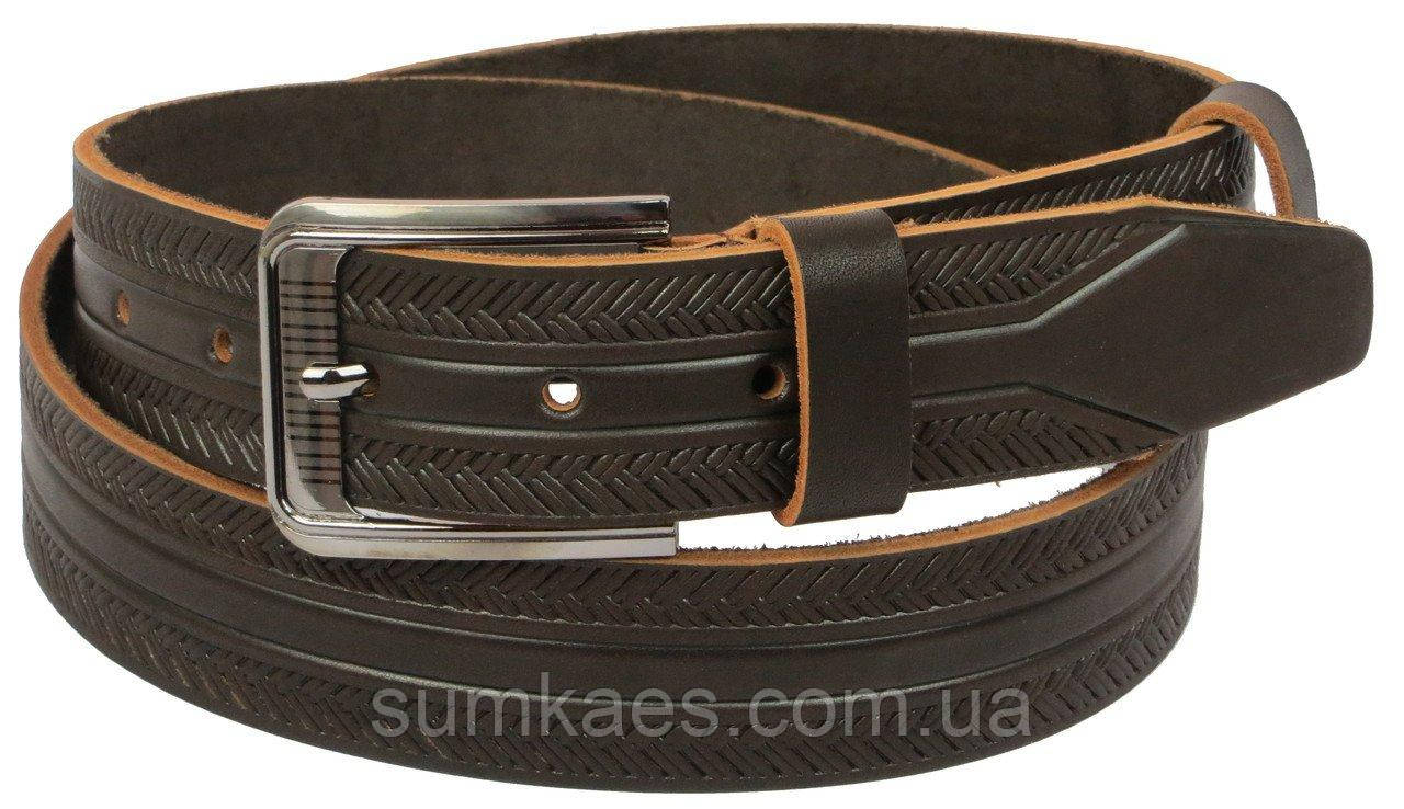 Мужской кожаный ремень под джинсы Skipper 1137-38 коричневый ДхШ: 128х3,8 см.
Мужской кожаный ремень под джинсы Skipper 1137-38 коричневый ДхШ: 128х3,8 см.