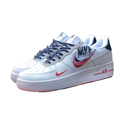 Кроссовки женские Nike Air Force 1 кожаные Найк Аир Форс 1 Белый/Красный/Темно-синий
Кроссовки женские Nike Air Force 1 кожаные Найк Аир Форс 1 Белый/Красный/Темно-синий