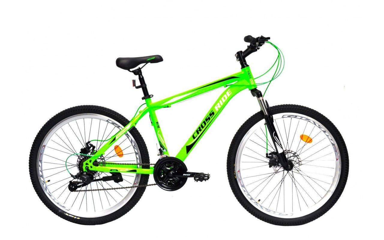 Велосипед 24" Crossride Skyline салатовый Горный велосипед Кросрайд 24 дюйма
Велосипед 24" Crossride Skyline салатовый Горный велосипед Кросрайд 24 дюйма
