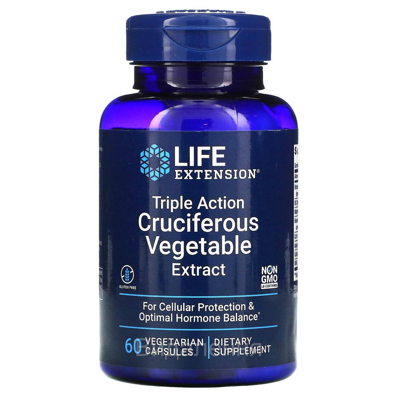 Life Extension, Triple Action Cruciferous Vegetable Extract (экстракт крестоцветных растений тройного
Life Extension, Triple Action Cruciferous Vegetable Extract (экстракт крестоцветных растений тройного