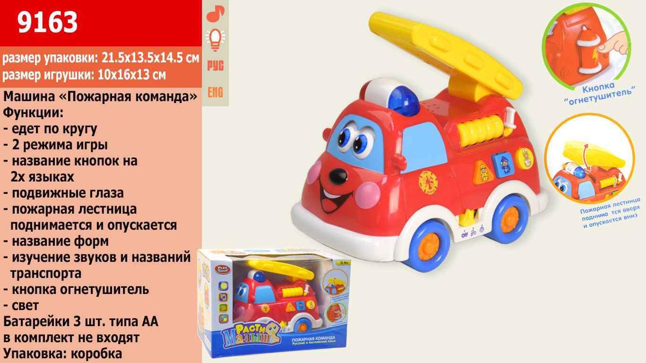Муз.разв.игрушка 9163 (36шт|2)"Пожарная команда" батар., свет.,в кор. 22*14*14см
Муз.разв.игрушка 9163 (36шт|2)"Пожарная команда" батар., свет.,в кор. 22*14*14см