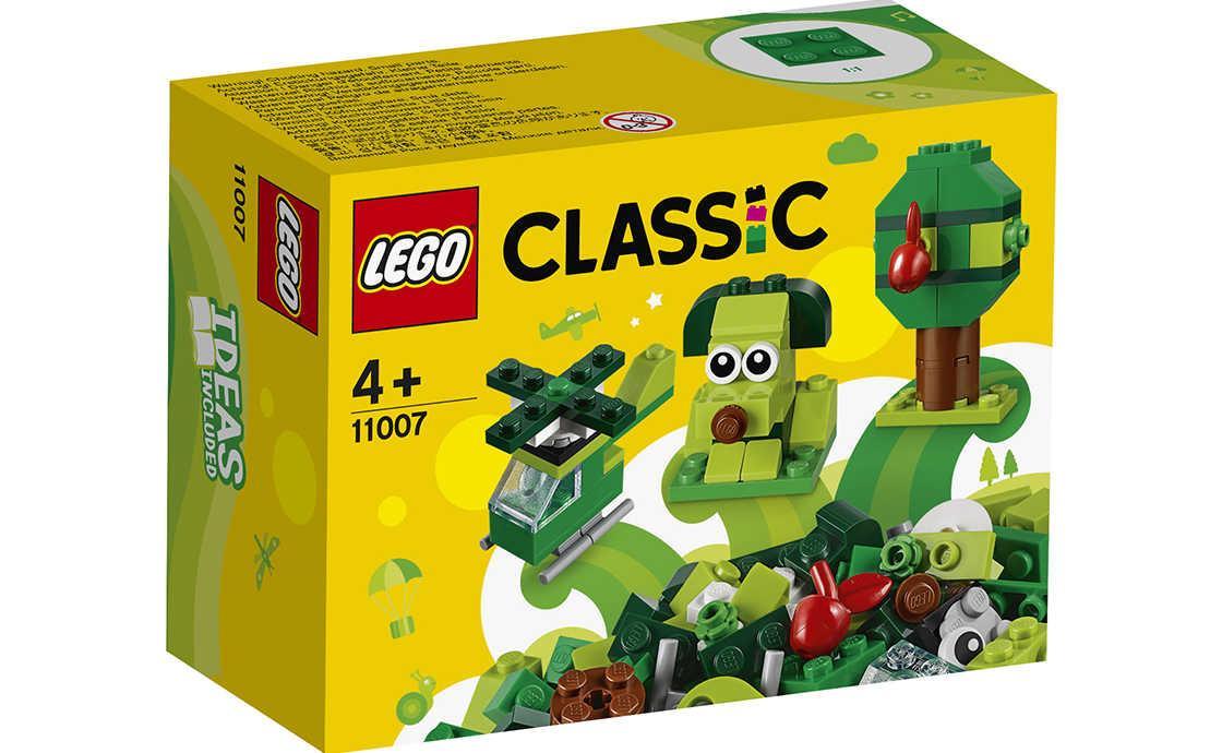 Конструктор лего для девочек и для мальчиков LEGO Зелений набір для конструювання 60 деталей (11007)
Конструктор лего для девочек и для мальчиков LEGO Зелений набір для конструювання 60 деталей (11007)