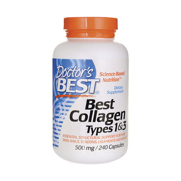 Коллаген 1 и 3 типов Doctor's BEST Collagen Types 1&3 500 mg with Vitamin C 240 caps
Коллаген 1 и 3 типов Doctor's BEST Collagen Types 1&3 500 mg with Vitamin C 240 caps