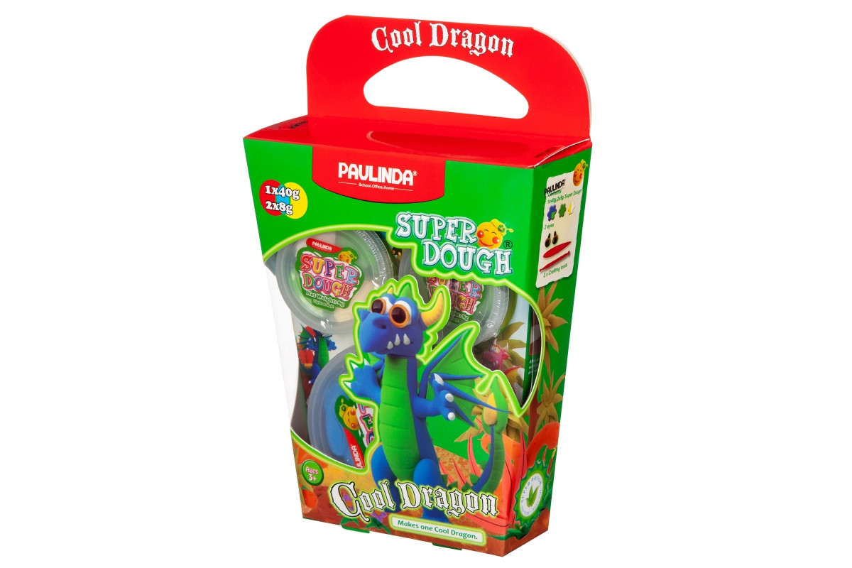 Масса для лепки Paulinda Super Dough Cool Dragon Дракон синий (PL-081378-16), Разноцветный
Масса для лепки Paulinda Super Dough Cool Dragon Дракон синий (PL-081378-16), Разноцветный