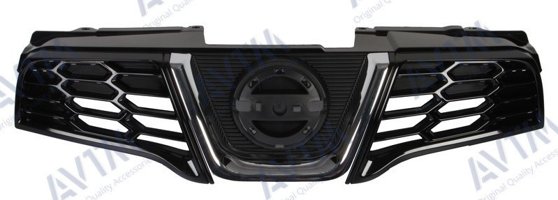 Решетка радиатора Nissan Qashqai 2010-2014 черн.с хром.накладкой 185027990 без эмблемы, Черный
Решетка радиатора Nissan Qashqai 2010-2014 черн.с хром.накладкой 185027990 без эмблемы, Черный