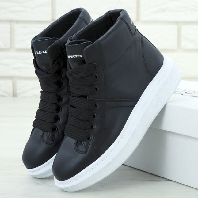 Женские кроссовки в стиле Alexander Mcqueen Hi, натуральная кожа, черный, Вьетнам 40
Женские кроссовки в стиле Alexander Mcqueen Hi, натуральная кожа, черный, Вьетнам 40