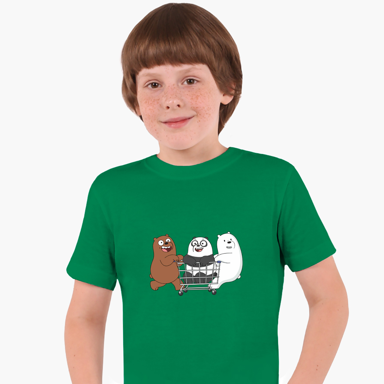 Детская футболка для мальчиков Вся правда о медведях (We Bare Bears) (25186-2891-KG) Зеленый 158
Детская футболка для мальчиков Вся правда о медведях (We Bare Bears) (25186-2891-KG) Зеленый 158