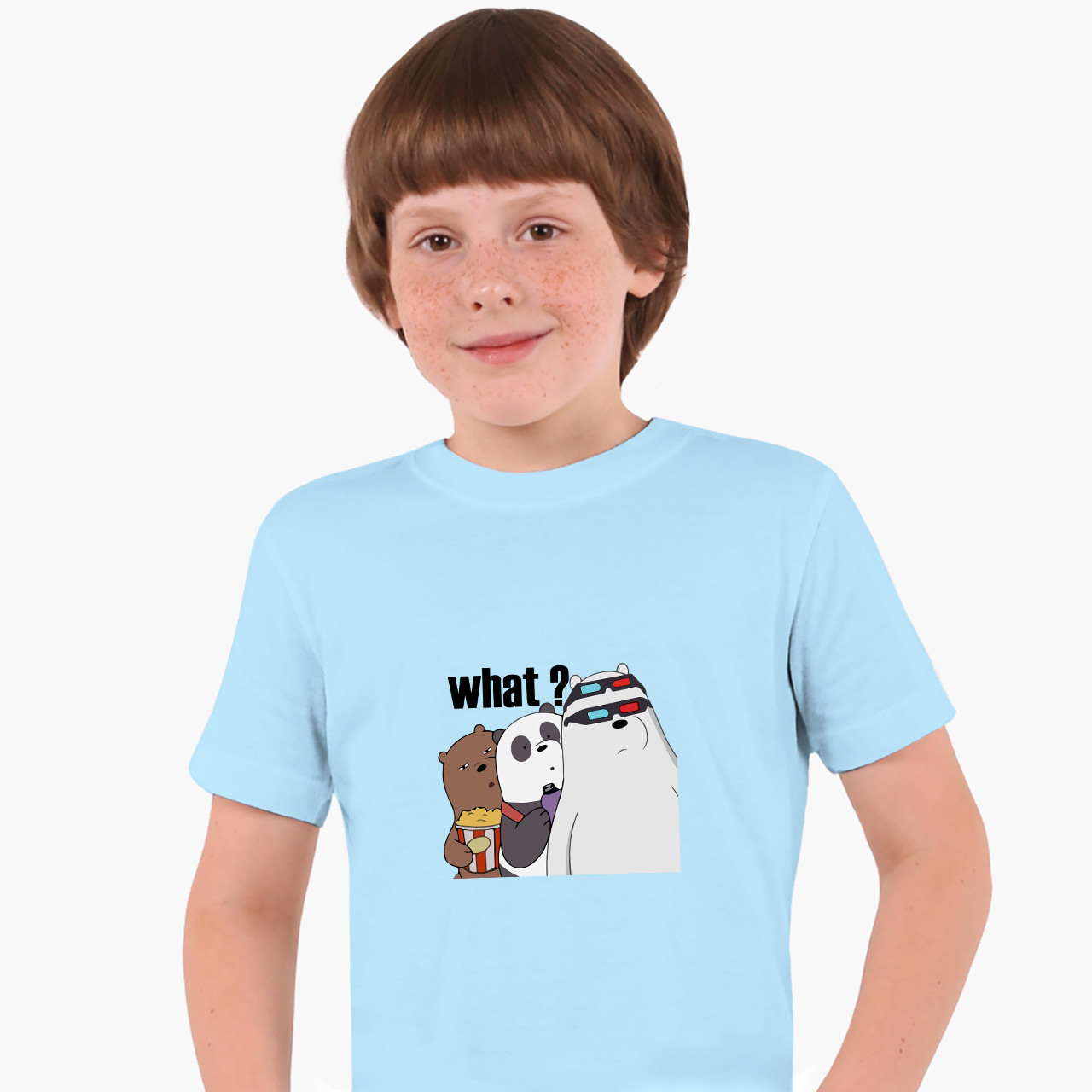 Детская футболка для мальчиков Вся правда о медведях (We Bare Bears) (25186-2902-SK) Голубой 112
Детская футболка для мальчиков Вся правда о медведях (We Bare Bears) (25186-2902-SK) Голубой 112
