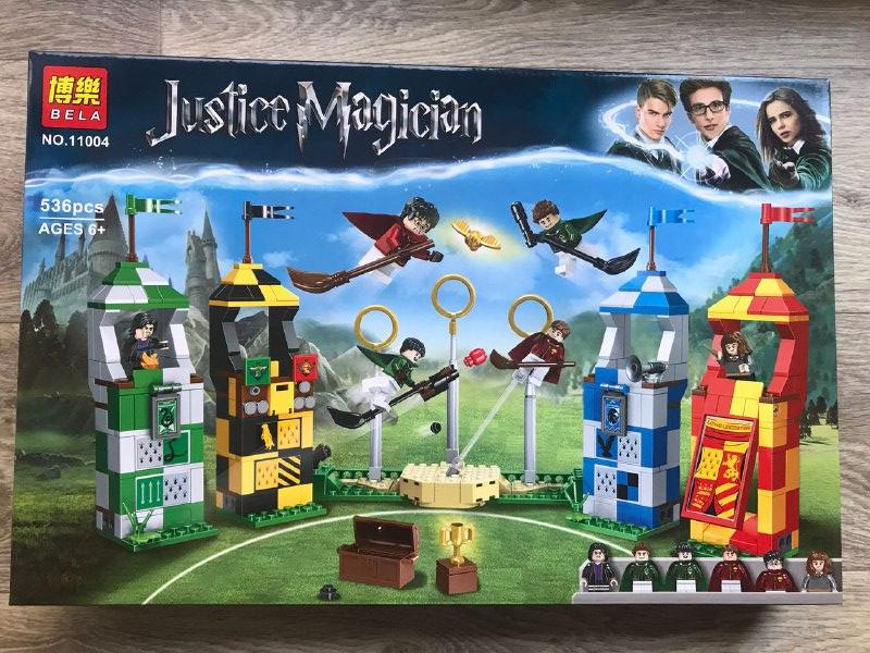 Конструктор BELA 11004 Justice Magician (Аналог LEGO 75956) Матч по квиддич 536 деталей 6 фигурок 46*6*30,5, Разные цвета
Конструктор BELA 11004 Justice Magician (Аналог LEGO 75956) Матч по квиддич 536 деталей 6 фигурок 46*6*30,5, Разные цвета