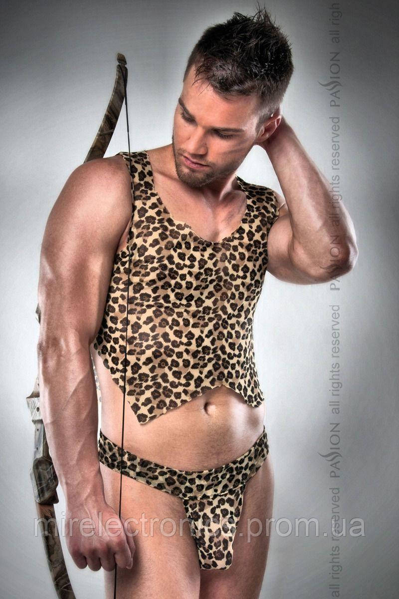 Мужской эротический костюм охотника Passion 023 SET XXL/XXXL: леопардовая маечка и стринги, Леопардовый
Мужской эротический костюм охотника Passion 023 SET XXL/XXXL: леопардовая маечка и стринги, Леопардовый