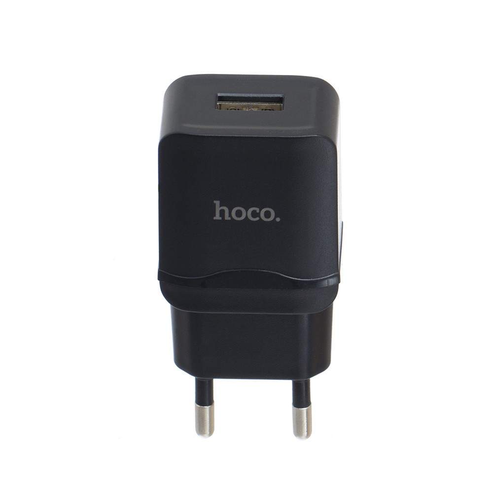 Сетевое зарядное устройство Hoco C22A + Lightning USB Cable (1USB 2.4А) Black, Черный
Сетевое зарядное устройство Hoco C22A + Lightning USB Cable (1USB 2.4А) Black, Черный