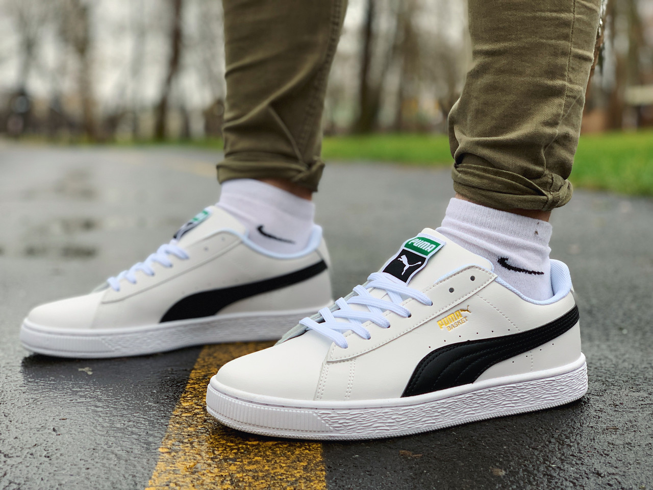 Кроссовки натуральная замша Puma Suede Пума Суеде (41,42,43,44,45) 45, Белый с черным
Кроссовки натуральная замша Puma Suede Пума Суеде (41,42,43,44,45) 45, Белый с черным