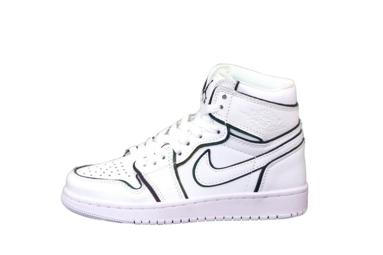 Женские Кроссовки Nike Air Force 1 Retro Reflective White Hight / Найк Аир Форс 1 Ретро Рефлективные Белые, Белый
Женские Кроссовки Nike Air Force 1 Retro Reflective White Hight / Найк Аир Форс 1 Ретро Рефлективные Белые, Белый