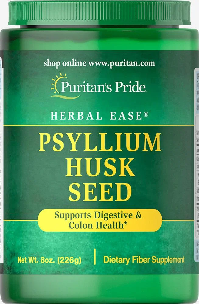 Puritan's Pride Psyllium Husk Seed 100% Natural - 226 г шелуха семян подорожника для здорового пищеварения
Puritan's Pride Psyllium Husk Seed 100% Natural - 226 г шелуха семян подорожника для здорового пищеварения
