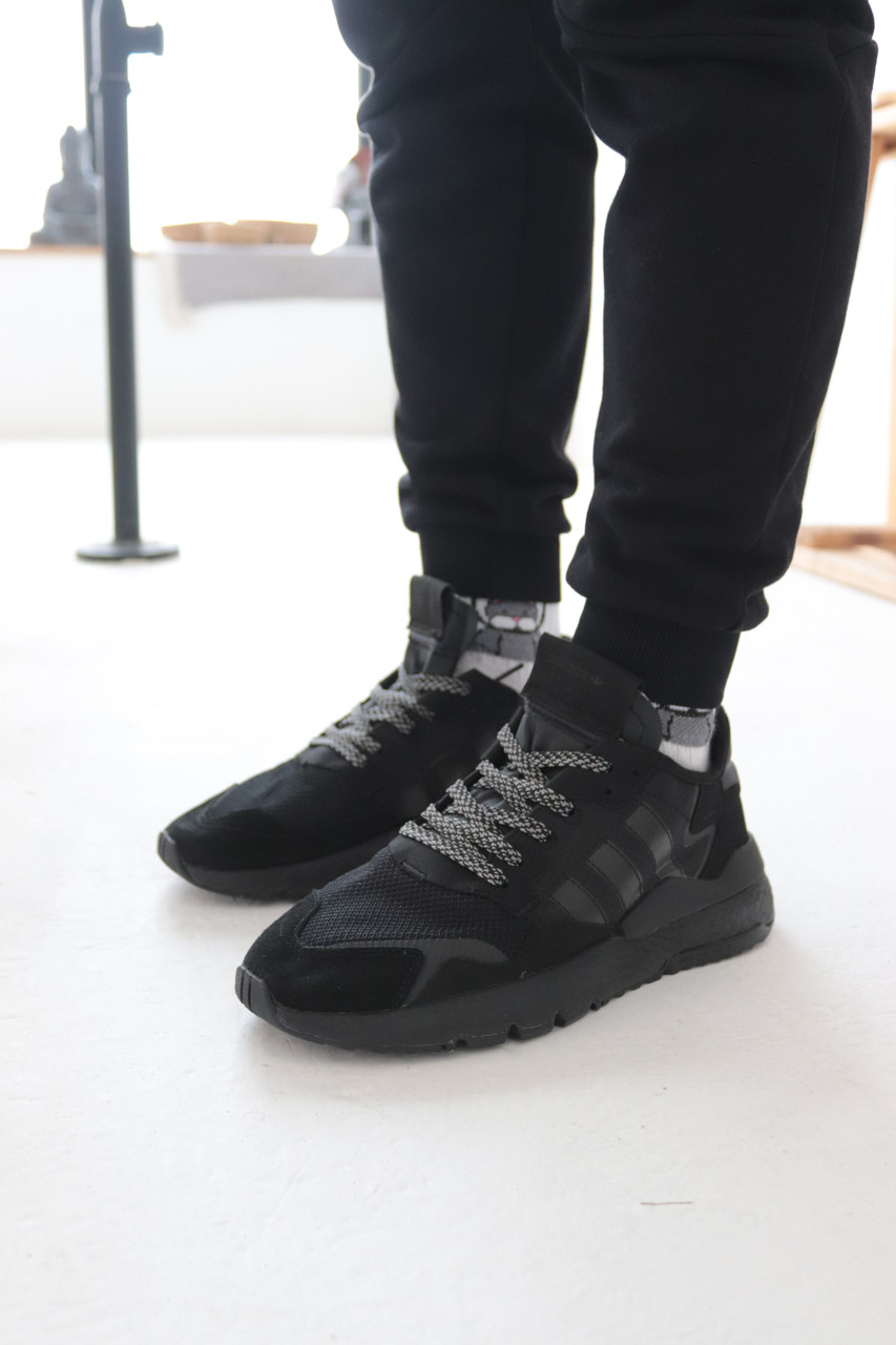 Кроссовки Adidas Nite Jogger Black Адидас Найт Джоггер Чёрные (42,43,45) 43,, Черный
Кроссовки Adidas Nite Jogger Black Адидас Найт Джоггер Чёрные (42,43,45) 43,, Черный