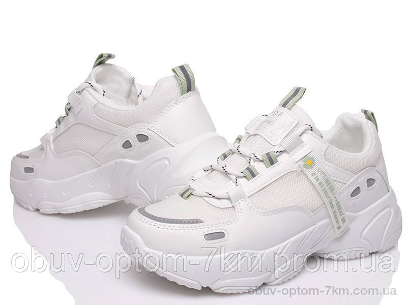 Кроссовки женские "Prime-Opt" Gratis GR-88-1 WHITE-GREEN (35-40) - купить оптом на 7км в одессе, Белый
Кроссовки женские "Prime-Opt" Gratis GR-88-1 WHITE-GREEN (35-40) - купить оптом на 7км в одессе, Белый