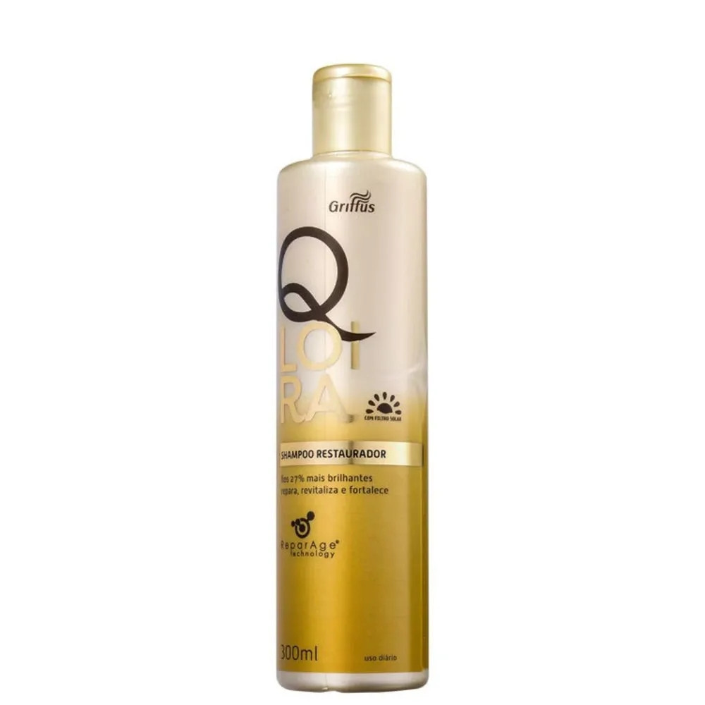 Шампунь для светлых волос БЛОНД Griffus Shampoo Restaurador com Filtro Solar Qloira 300ml
Шампунь для светлых волос БЛОНД Griffus Shampoo Restaurador com Filtro Solar Qloira 300ml