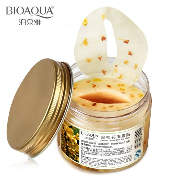 Патчи для глаз Golden Osmanthus Eye Mask, круговые тканевы патчи для глаз BIOAQUA 80шт
Патчи для глаз Golden Osmanthus Eye Mask, круговые тканевы патчи для глаз BIOAQUA 80шт