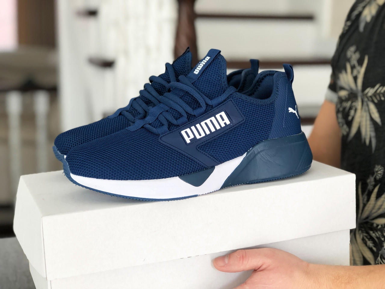 Puma мужские демисезонные синие кроссовки на шнурках. Весенние мужские на сетке кроссы 43, Синий
Puma мужские демисезонные синие кроссовки на шнурках. Весенние мужские на сетке кроссы 43, Синий