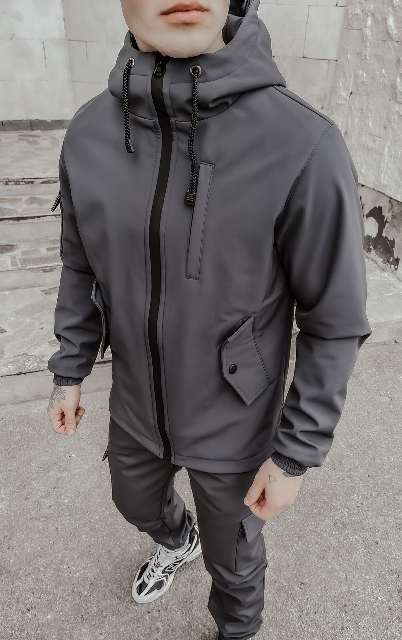Мужской костюм Серый весенний Softshell "Easy"(без утепления) демисезонный приталенный крой молодежный 3XL
Мужской костюм Серый весенний Softshell "Easy"(без утепления) демисезонный приталенный крой молодежный 3XL