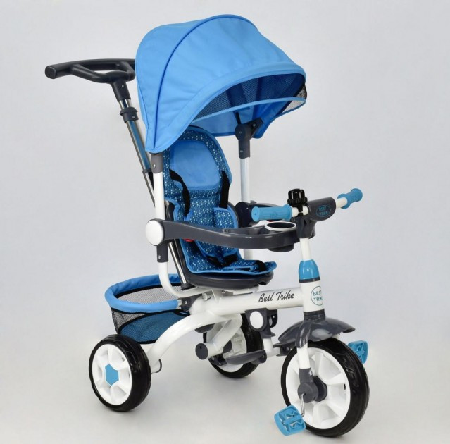 Детский трехколесный велосипед Best Trike DT 128 родительская ручка, капюшон, eva колеса
Детский трехколесный велосипед Best Trike DT 128 родительская ручка, капюшон, eva колеса