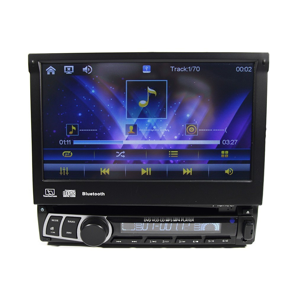 Автомагнитола DVD-712 Автомагнитола 1DIN DVD-712 с выезжающим экраном, Магнитола Pioneer 712, Автомобильная
Автомагнитола DVD-712 Автомагнитола 1DIN DVD-712 с выезжающим экраном, Магнитола Pioneer 712, Автомобильная