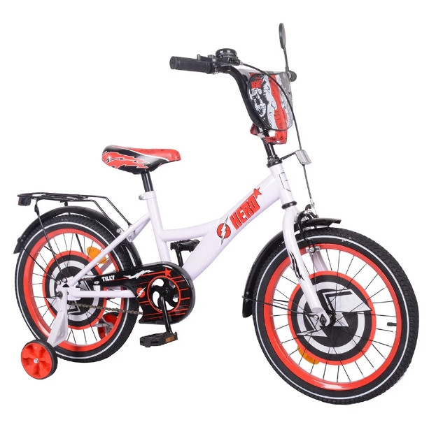 Велосипед детский двухколесный TILLY Hero 18 дюймов T-218212/1 white+red бело-красный
Велосипед детский двухколесный TILLY Hero 18 дюймов T-218212/1 white+red бело-красный