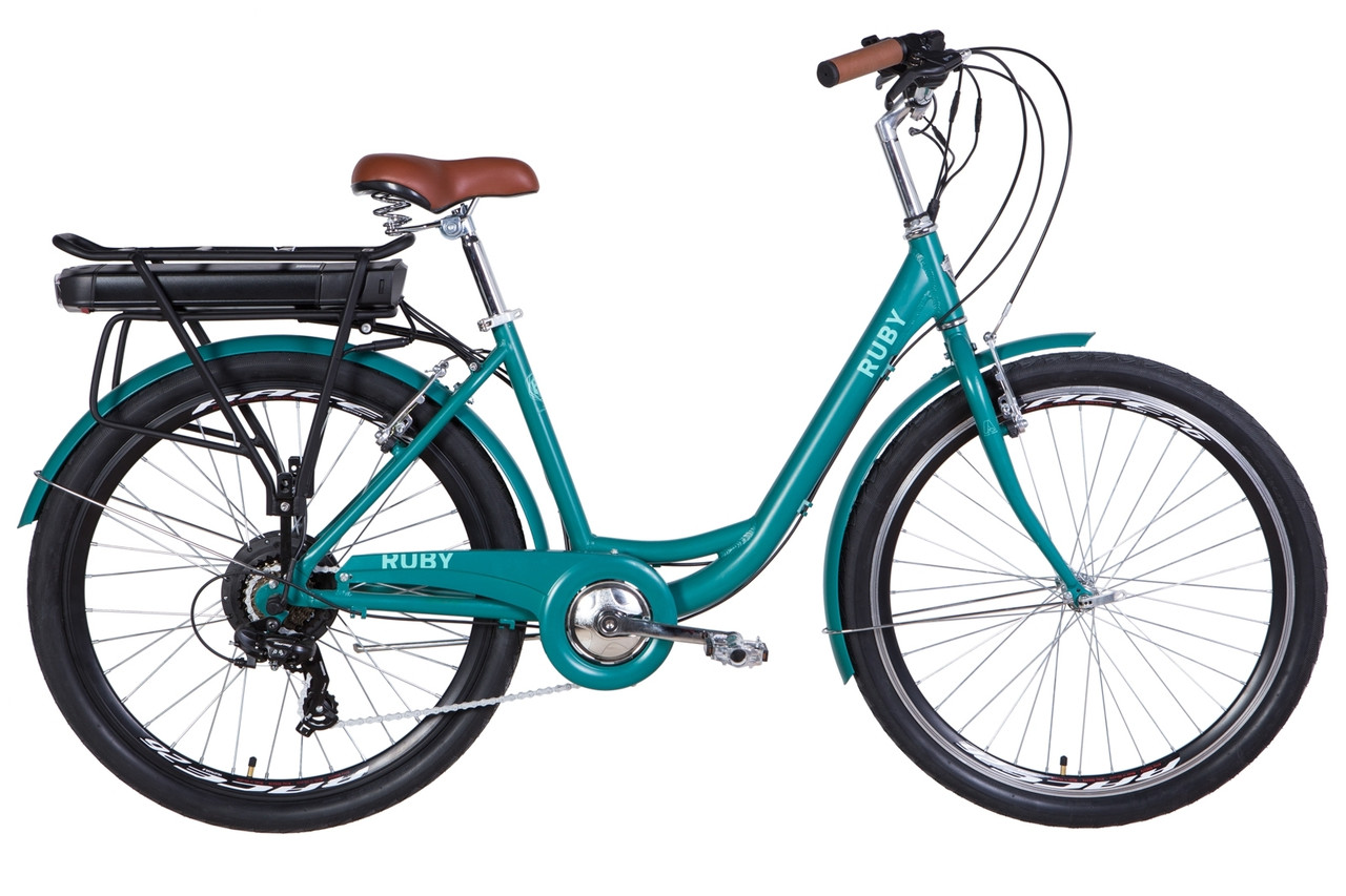Электровелосипед 26" RUBY 350Вт 36В редуктор. 12.5Ач с крепл. к багажн., дисплей, САП 2020 (белый (м))
Электровелосипед 26" RUBY 350Вт 36В редуктор. 12.5Ач с крепл. к багажн., дисплей, САП 2020 (белый (м))