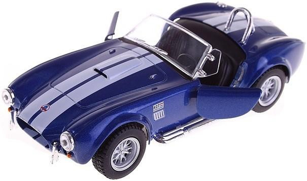 Детская коллекционная машинка SHELBY COBRA KT5322W инерционная (Синий), Разноцветный
Детская коллекционная машинка SHELBY COBRA KT5322W инерционная (Синий), Разноцветный