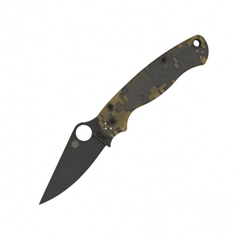 Нож складной рыбацкий Spyderco Para-Military 2 (clip-point, 81/210 мм) C81GPCMOBK, Черный
Нож складной рыбацкий Spyderco Para-Military 2 (clip-point, 81/210 мм) C81GPCMOBK, Черный