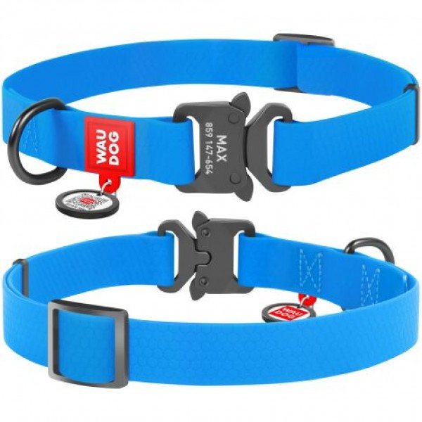 Ошейник для собак WAUDOG Waterproof с QR-паспортом, водостойкий, металлическая пряжка-фастекс, голубой 15 мм, 25 мм, 31-49 см
Ошейник для собак WAUDOG Waterproof с QR-паспортом, водостойкий, металлическая пряжка-фастекс, голубой 15 мм, 25 мм, 31-49 см