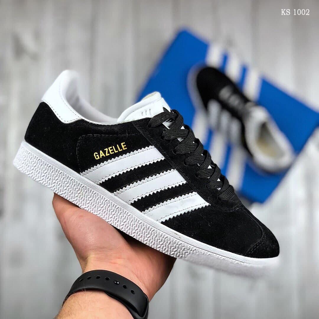 Мужские кроссовки Adidas Gazelle (Чёрно белые) KS 1002 спортивные легкие кеды, Черно-белый
Мужские кроссовки Adidas Gazelle (Чёрно белые) KS 1002 спортивные легкие кеды, Черно-белый