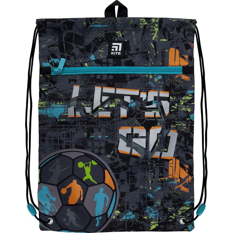 Сумка для взуття Kite Education Let's go з кишенею 46х33 см сіро-чорна (K21-601M-10), Сіро-чорний
Сумка для взуття Kite Education Let's go з кишенею 46х33 см сіро-чорна (K21-601M-10), Сіро-чорний