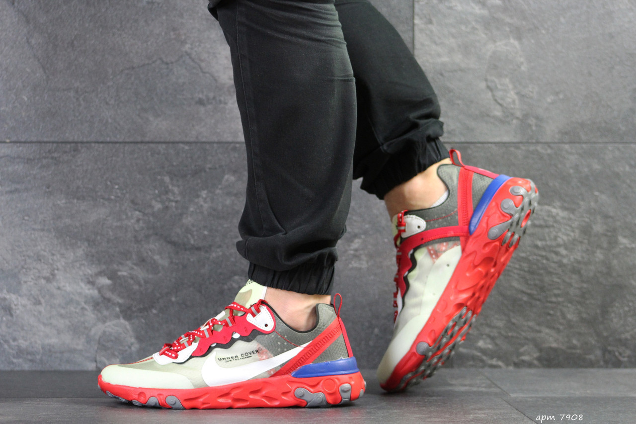 Мужские кроссовки в стиле Nike Найк Undercover X Nike Найк React Element 87, разноцветные 42 (26,8 см), Разные цвета
Мужские кроссовки в стиле Nike Найк Undercover X Nike Найк React Element 87, разноцветные 42 (26,8 см), Разные цвета