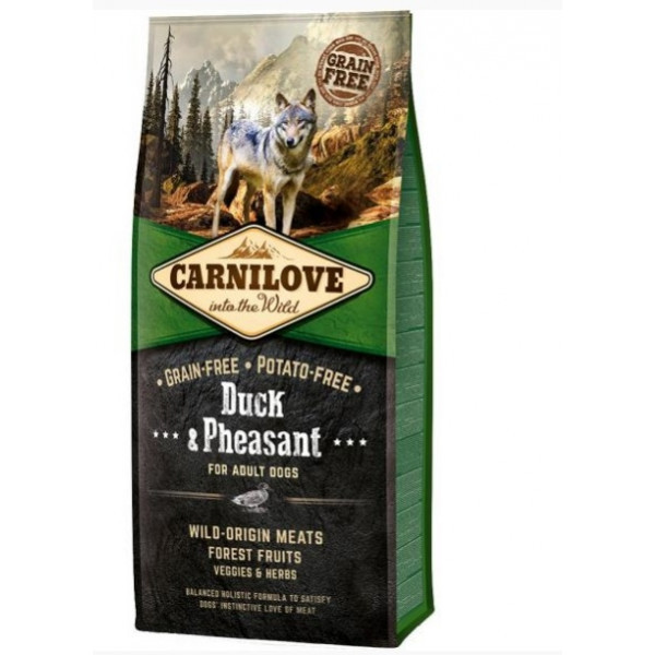 Carnilove Adult Duck&Pheasant беззерновой корм для взрослых собак всех пород утка и фазан 12кг, 1111145076
Carnilove Adult Duck&Pheasant беззерновой корм для взрослых собак всех пород утка и фазан 12кг, 1111145076