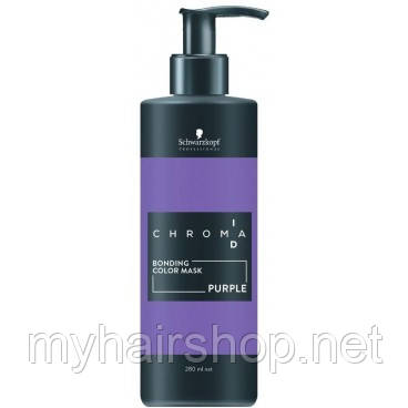 Тонирующая бондинг-маска "Фиолетовая" SCHWARZKOPF Chroma ID Bonding Color Mask Purple 280 мл
Тонирующая бондинг-маска "Фиолетовая" SCHWARZKOPF Chroma ID Bonding Color Mask Purple 280 мл