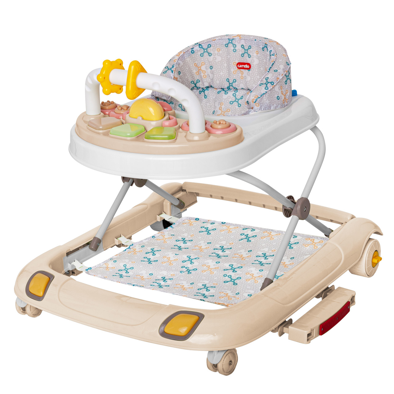 Ходунки Carrello Premio CRL-9608 Beige 3 в 1 с игровой панелью и мягкими накладками на колесах, Бежевый
Ходунки Carrello Premio CRL-9608 Beige 3 в 1 с игровой панелью и мягкими накладками на колесах, Бежевый