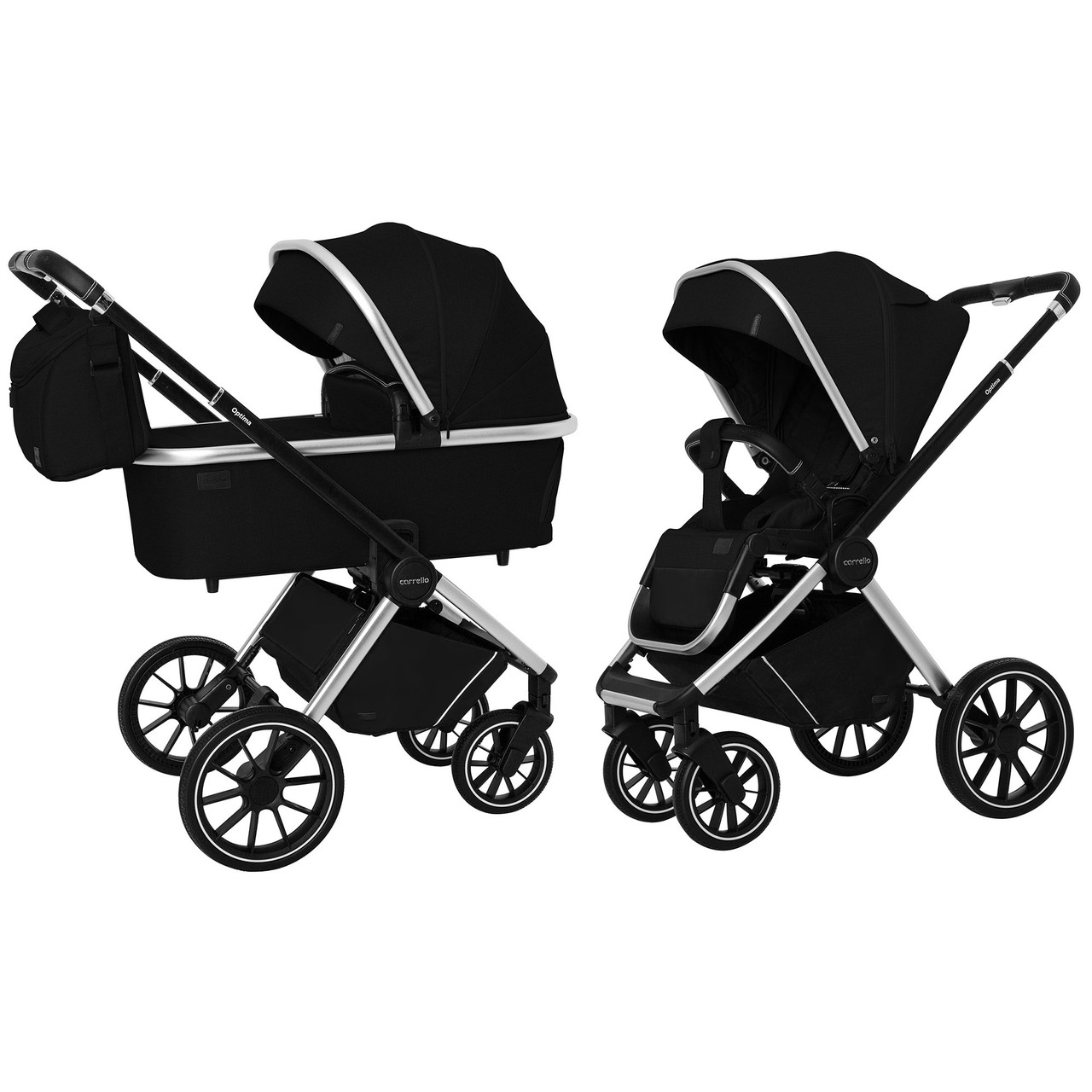 Коляска универсальная Carrello Optima CRL-6503 Leather Black 2 в 1 с модульной системой и дождевиком + 2 чехла, Черный
Коляска универсальная Carrello Optima CRL-6503 Leather Black 2 в 1 с модульной системой и дождевиком + 2 чехла, Черный
