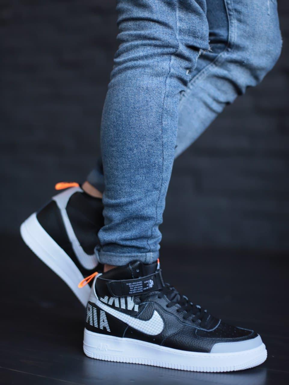 Мужские кроссовки Nike Air Force 07 LV8 Hight Black Grey / Найк Аир Форс 07 ЛВ8 Высокие Черные Серые 44, Черный
Мужские кроссовки Nike Air Force 07 LV8 Hight Black Grey / Найк Аир Форс 07 ЛВ8 Высокие Черные Серые 44, Черный