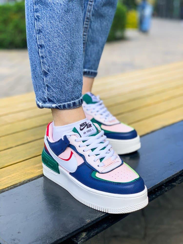 Женские кроссовки Nike Air Force Shadow Blue Pink / Найк Аир Форс Шадоу Синие Розовые 37, Разные цвета
Женские кроссовки Nike Air Force Shadow Blue Pink / Найк Аир Форс Шадоу Синие Розовые 37, Разные цвета